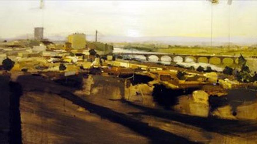 El Casco Antiguo de Badajoz atrae a más de 120 pintores para el concurso al aire libre
