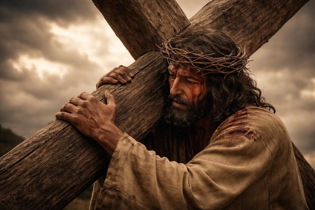 Un refrán que evoca enseguida a la figura de Jesucristo.