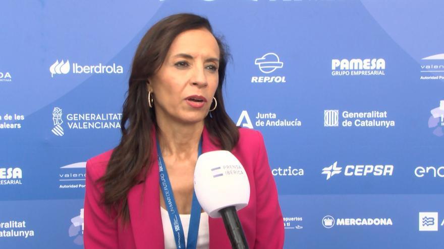 Beatriz Corredor, presidenta de Redeia: "Foro muy necesario para buscar entre todos, soluciones globales a los restos del Mediterráneo"
