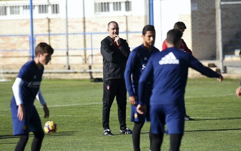 Víctor Fernández se estrena como técnico del Real Zaragoza