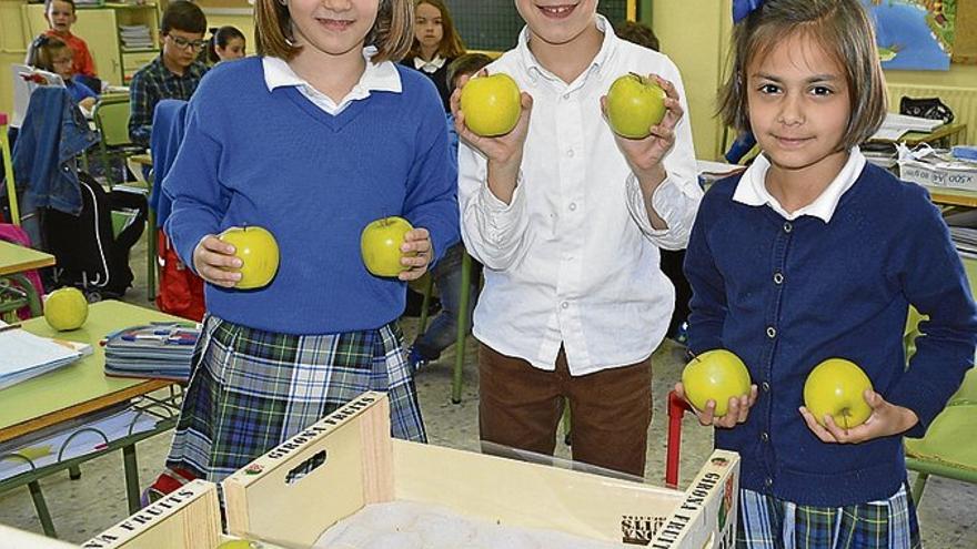 Promocionan el consumo de fruta entre escolares