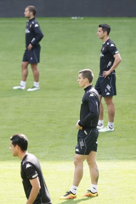 Entrenamiento del Sporting