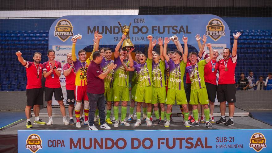 El Palma Futsal sub-21 conquista la medalla de bronce en el Mundial de clubes de Brasil