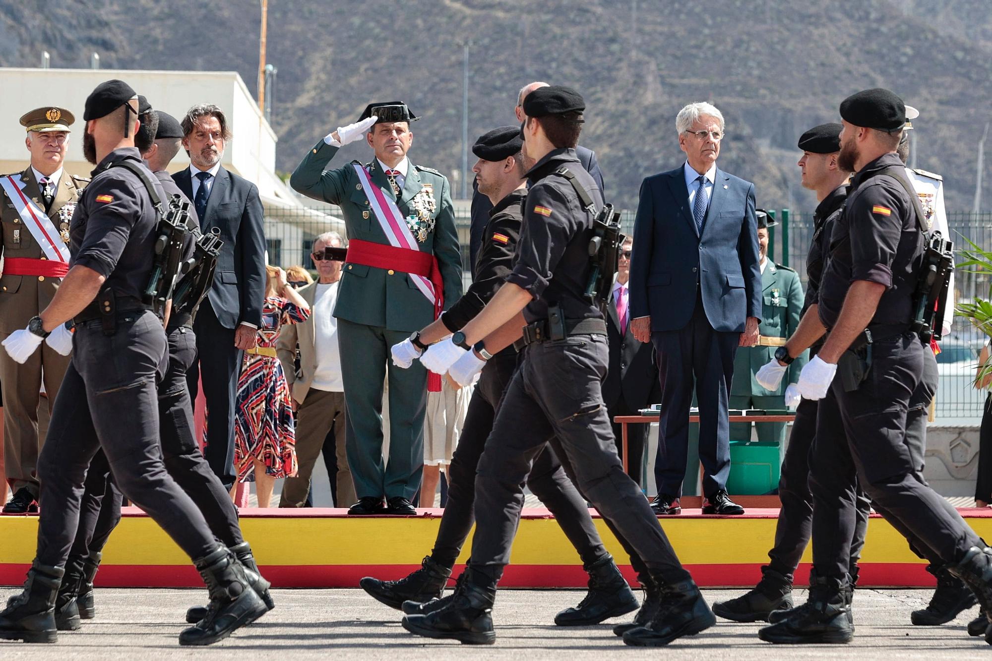 Acto de celebración del 179 aniversario de la fundación de la Guardia Civil