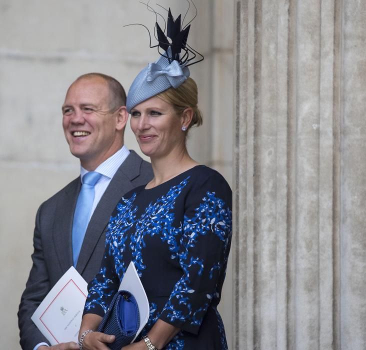 Zara Phillips y Mark Phillips