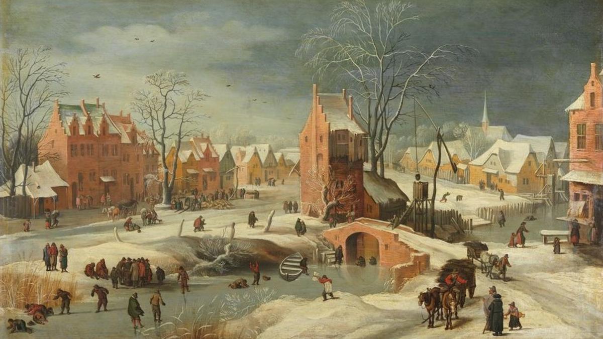 'Paisaje nevado', de Jan Brueghel el Joven, una de las 25 obras que aparecen en la lista de incautaciones de la Guerra Civil y el franquismo