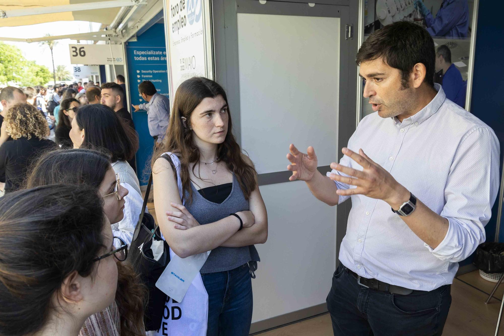 El 20 Foro de Empleo de la UPV, a rebosar