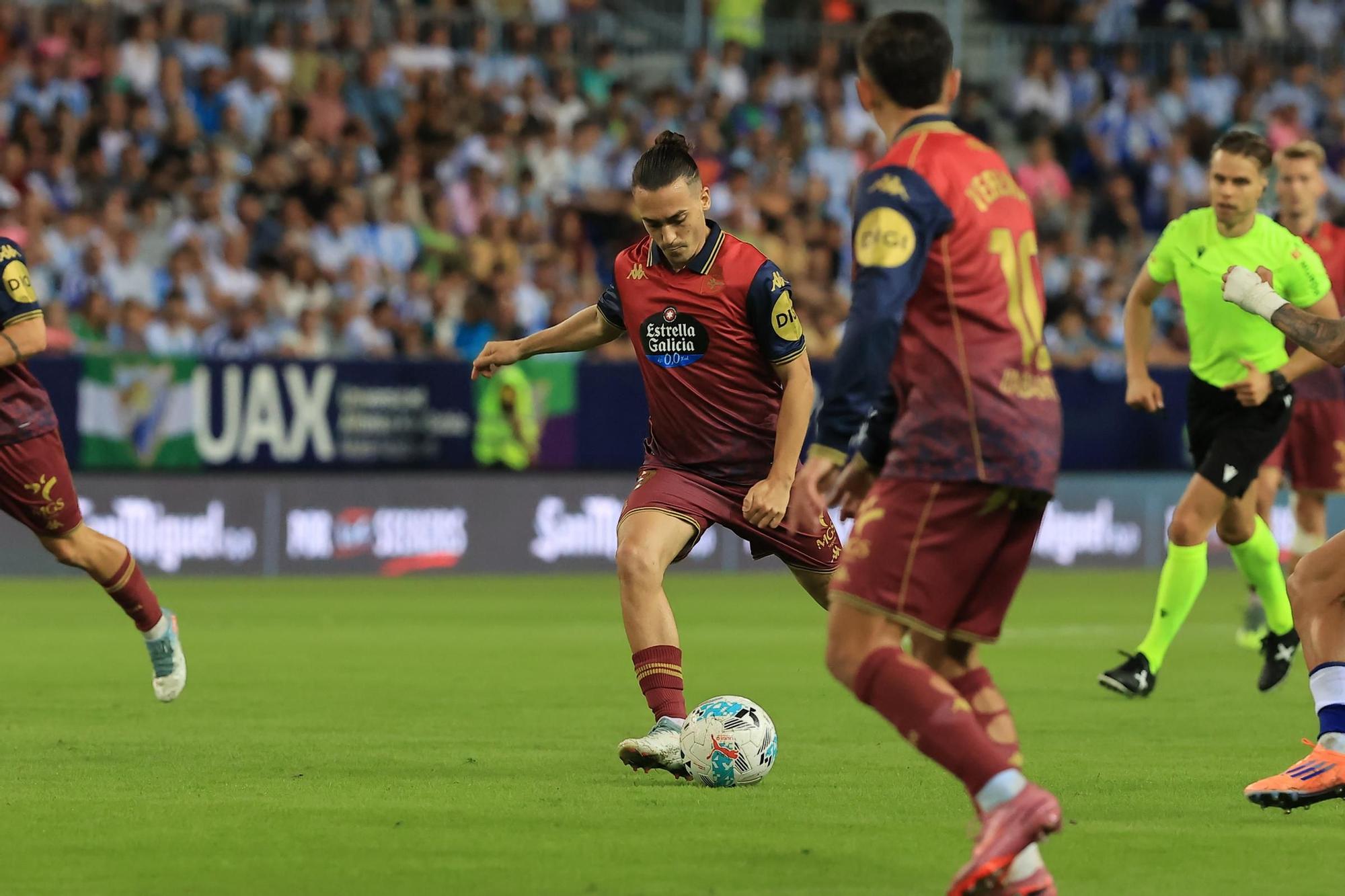 Las mejores imágenes del Málaga 3- Deportivo 0