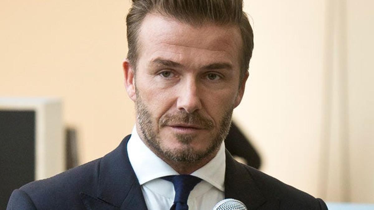 David Beckham habla emocionado en la ONU