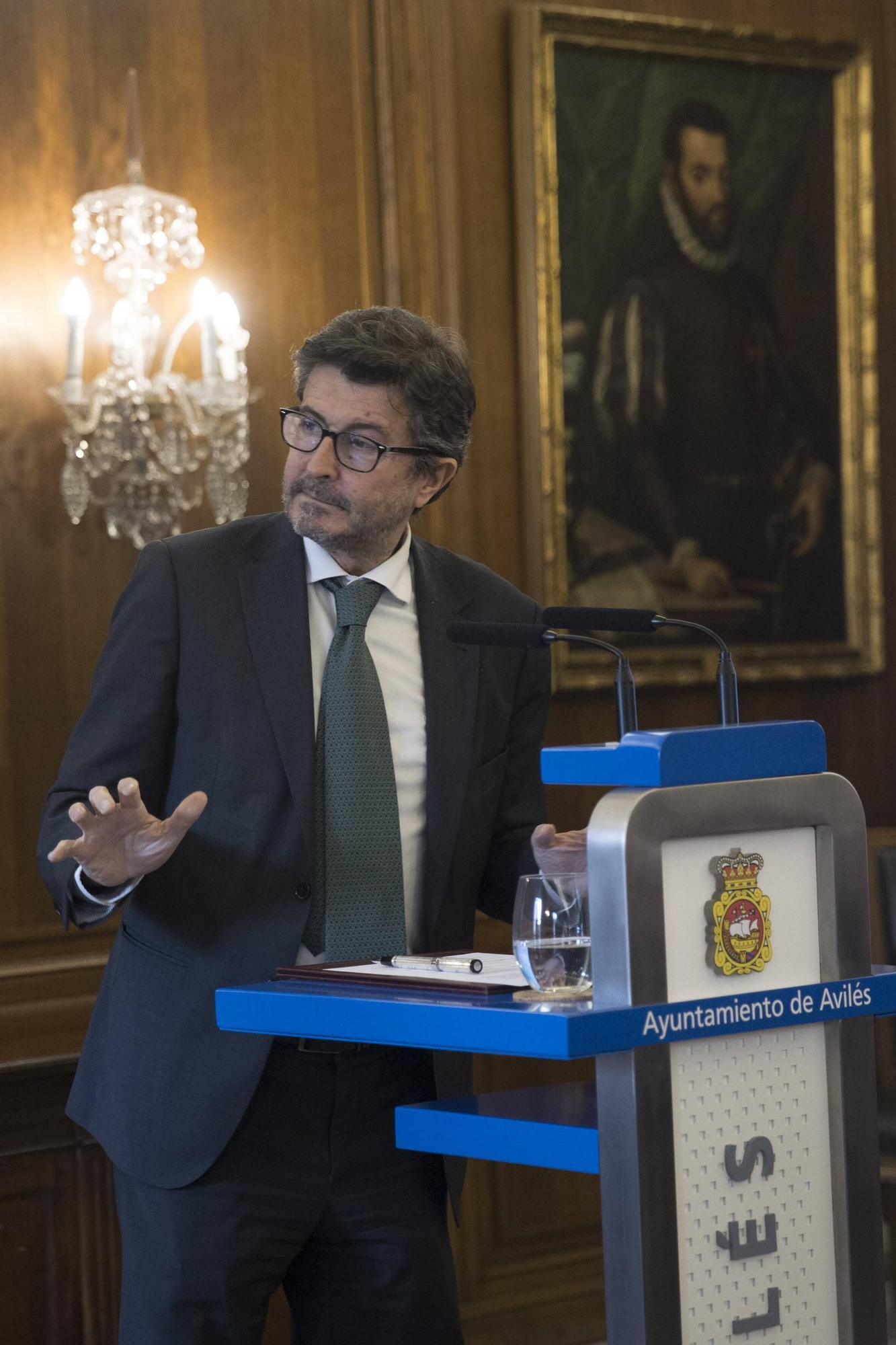 EN IMÁGENES: Así ha sido la visita a Avilés de Óscar Puente, ministro de Transportes y Movilidad Sostenible