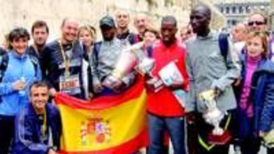 Entusiasta presencia cacereña en las maratones de Roma y Lisboa