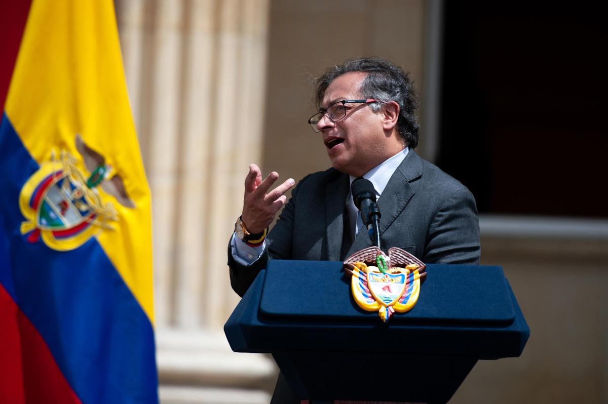 El presidente de Colombia, Gustavo Petro.
