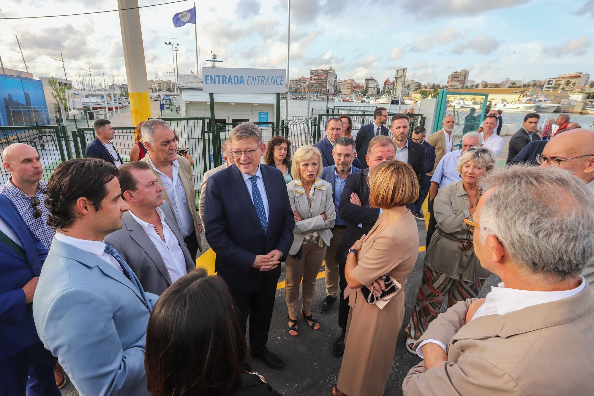 Inauguración nueva lonja de Torrevieja