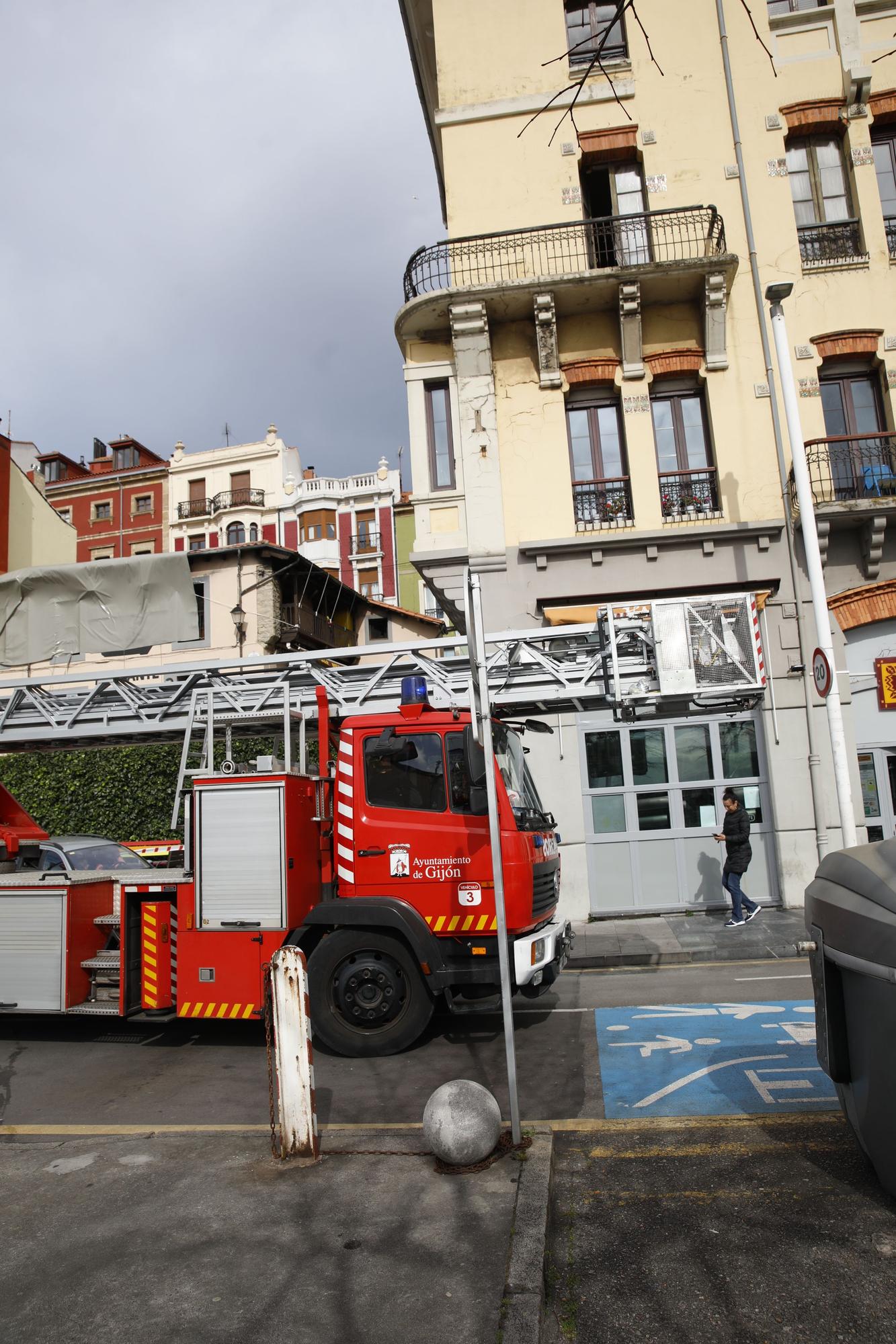 Viento en Gijón