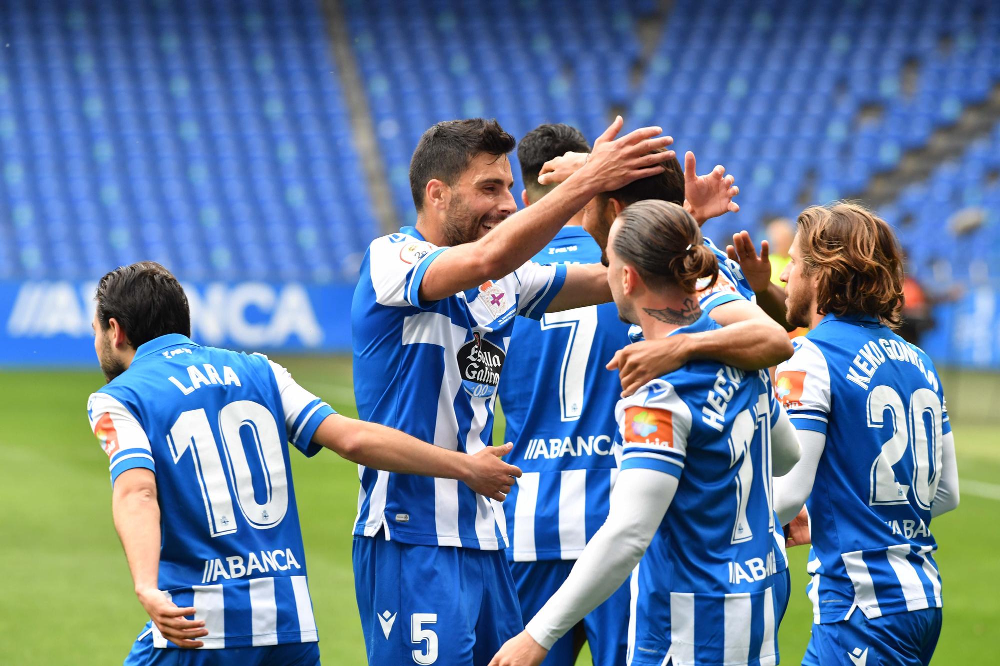 El Deportivo le gana 2-1 al Numancia