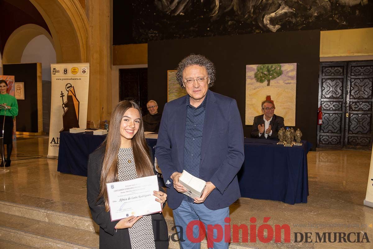 Entrega de premios Albacara en Caravaca