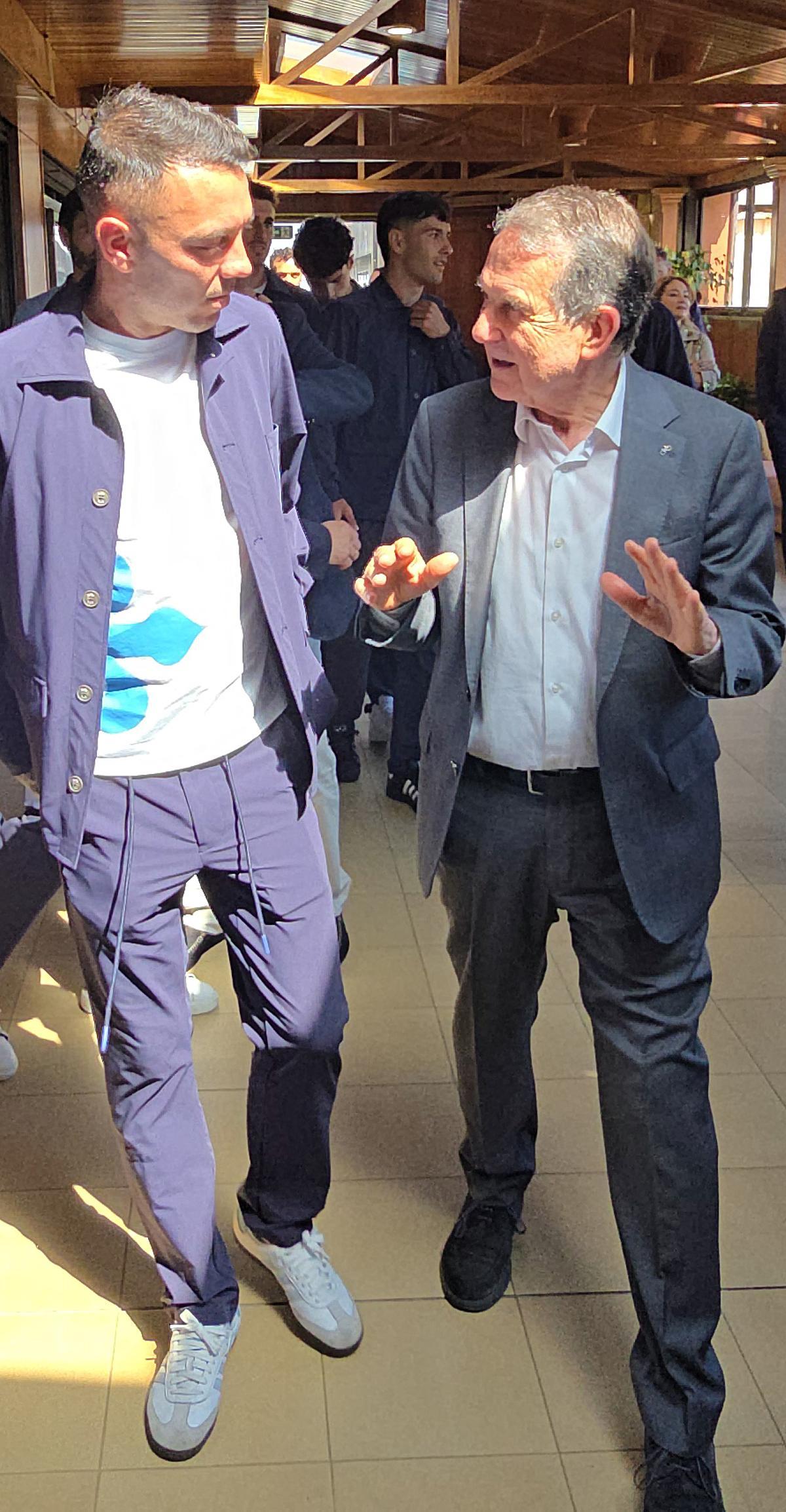 Recibimiento del Celta en el Concello de Vigo por su gran campaña
