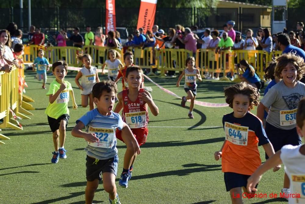 Carrera Puentes de Cieza. Pruebas de menores