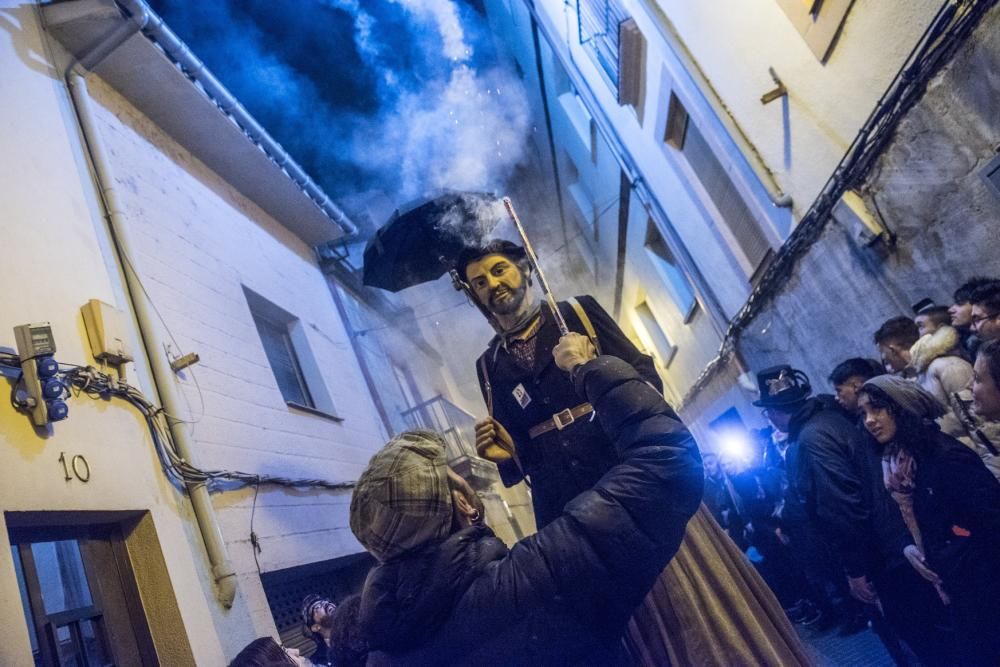 Enterrament del carnestoltes a Sallent