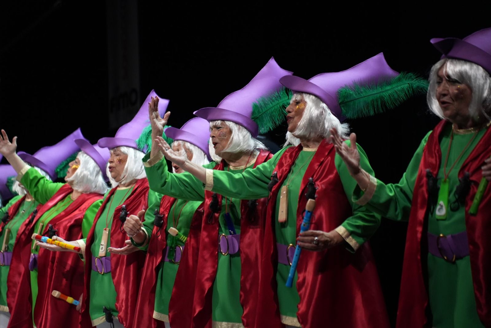 El Gran Teatro alberga la fiesta del Carnaval de Mayores