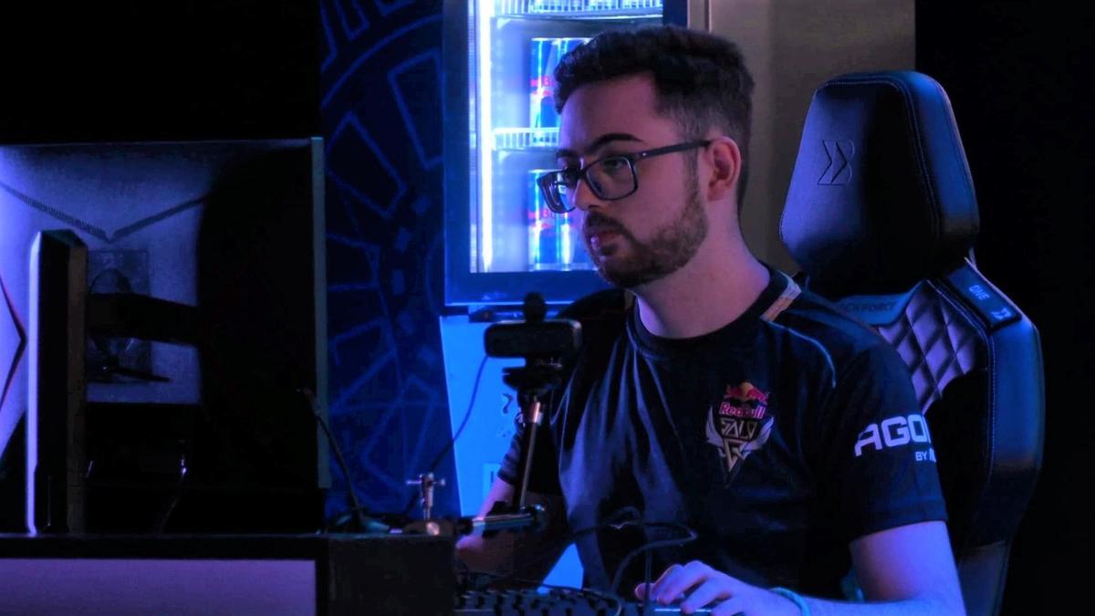 Sergio Ródriguez &quot;Sambrotta&quot;, jugador del Córdoba Patrimonio eSports durante la pasada Red Bull soloQ.