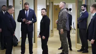 Los líderes de la UE arropan a Zelenski tras el encontronazo con Trump: "En Bruselas eres siempre bienvenido"