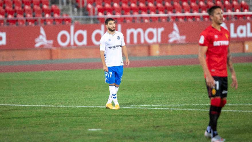 Samuel Shashoua, durante el partido de ayer.
