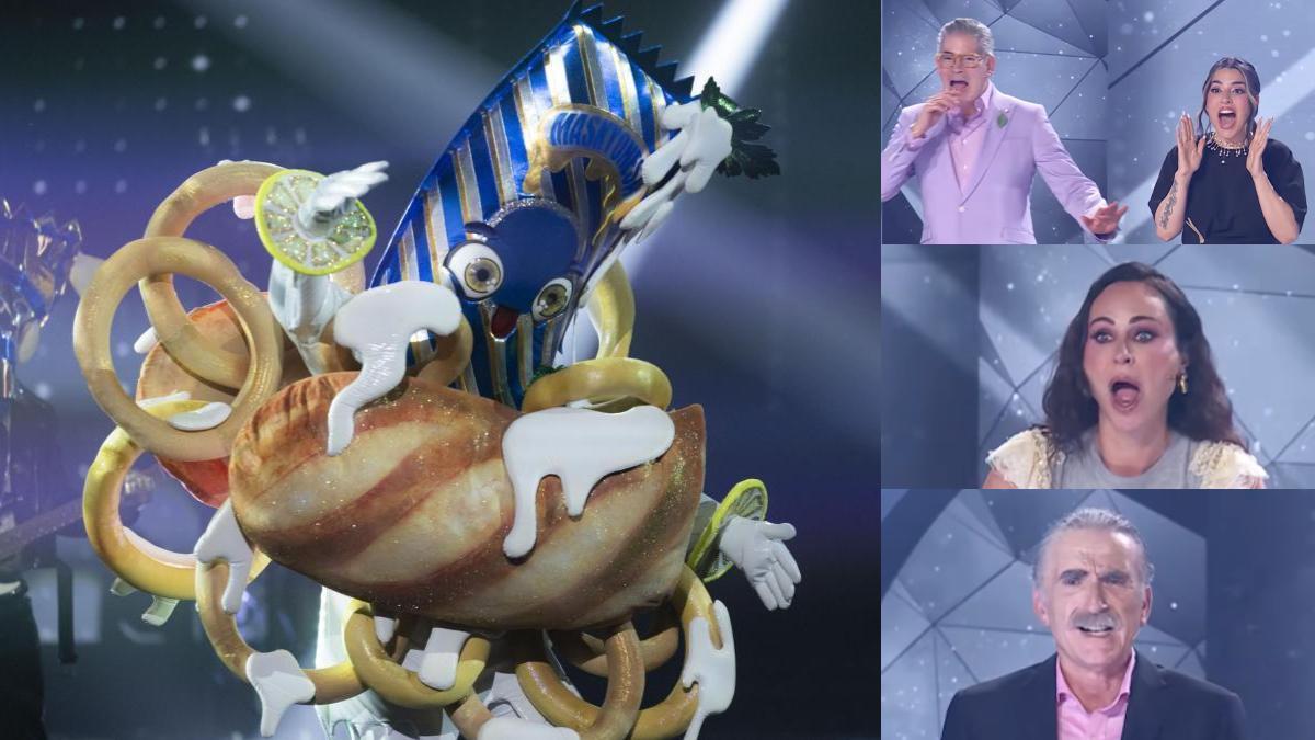 Un colaborador de 'El Chiringuito' se escondía bajo la máscara de Bocata de Calamares en 'Mask Singer'