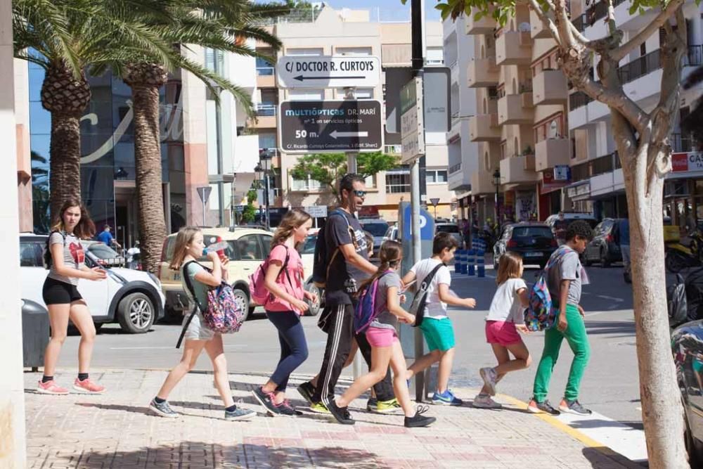 Los chavales han estado trabajando en los centros escolares sobre el civismo