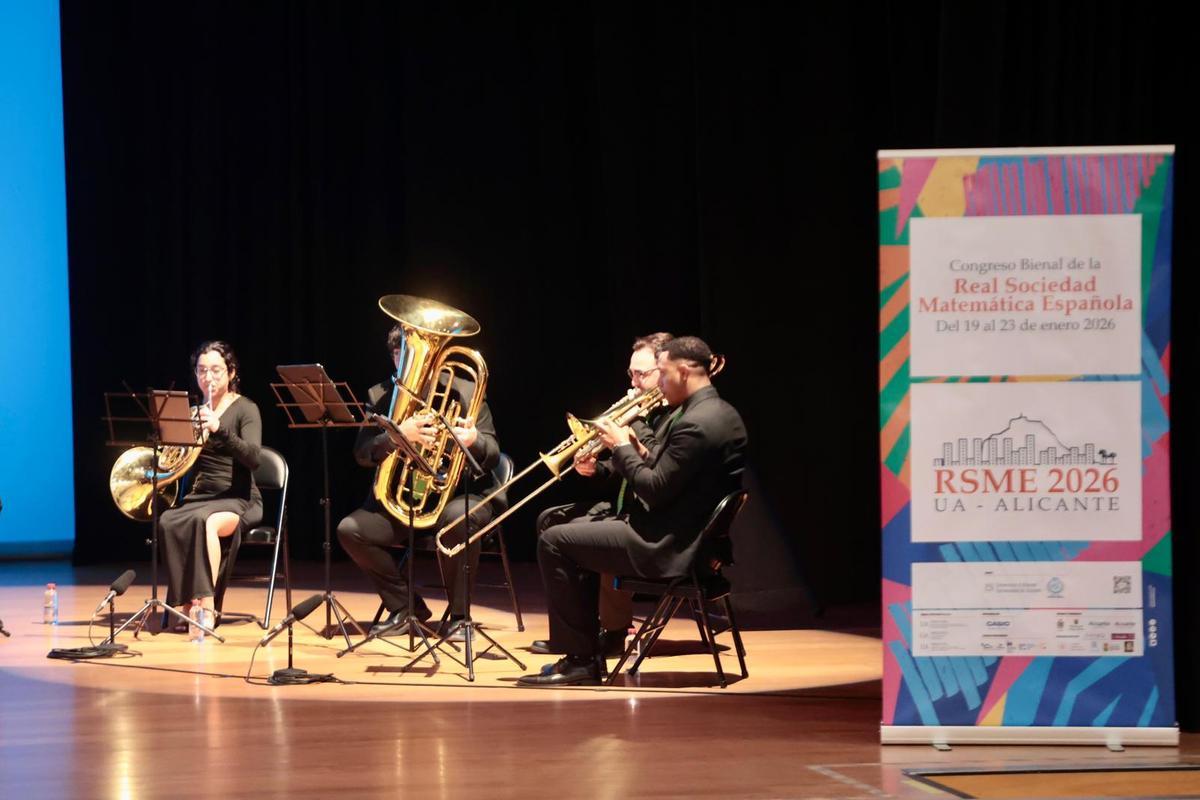 La inauguración del Congreso Bienal de la Real Sociedad Matemática Española, este lunes