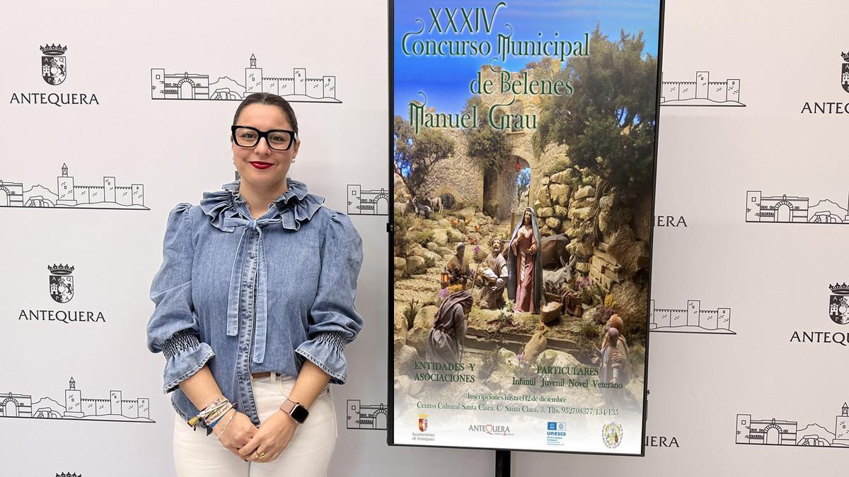 La teniente de alcalde de Fiestas Mayores y Tradiciones, Elena Melero, ha presentado la campaña