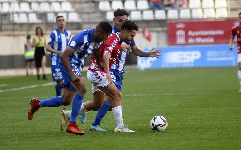 La victoria del Real Murcia frente al Águilas, en imágenes