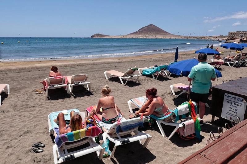 Cierre de la playa de El Médano por contaminación