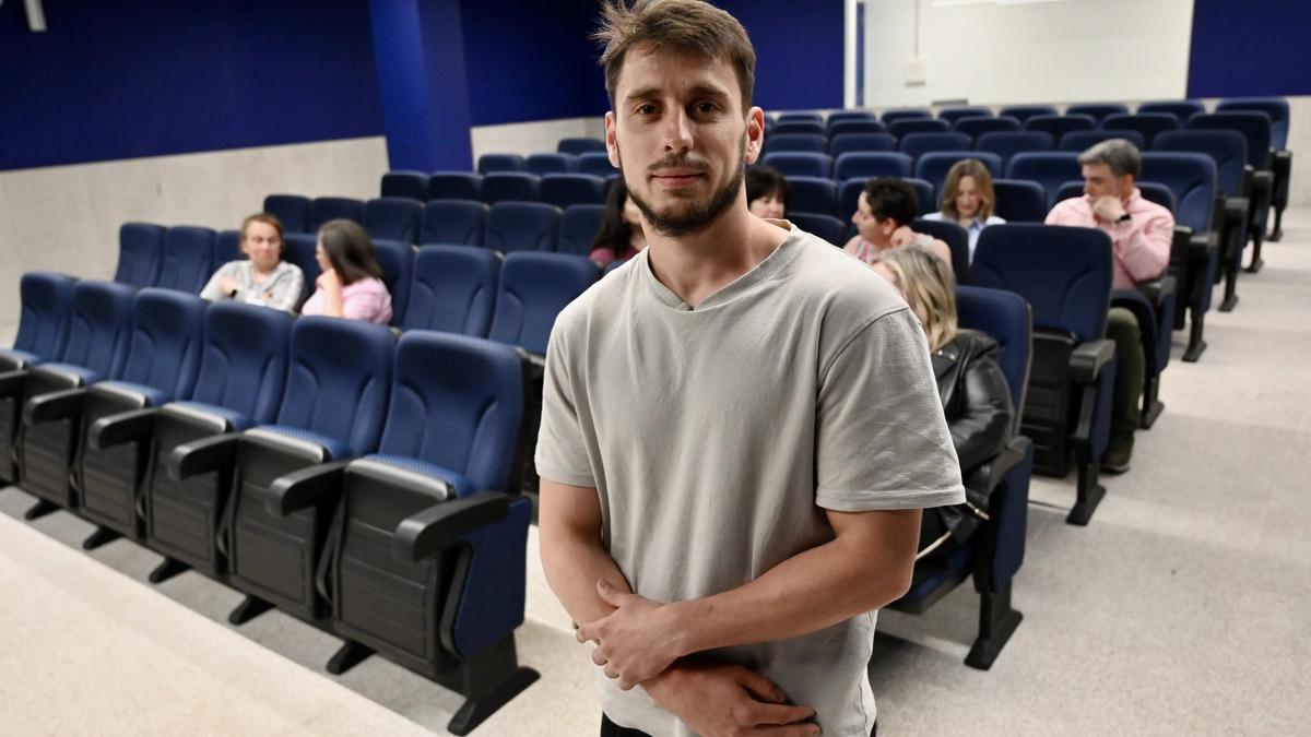 El fisioterapeuta Álvaro Vidal Rajoy.