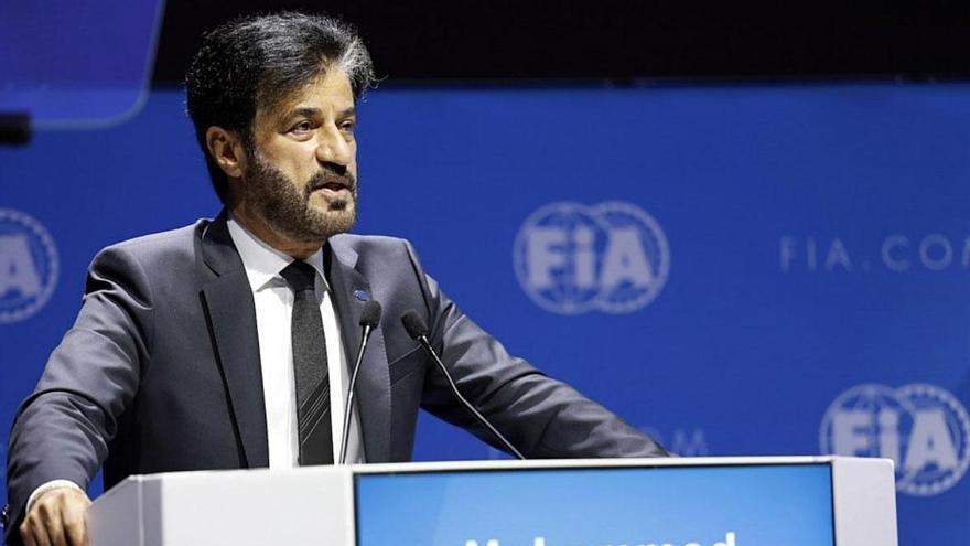 Mohammed Ben Sulayem, presidente de la FIA.