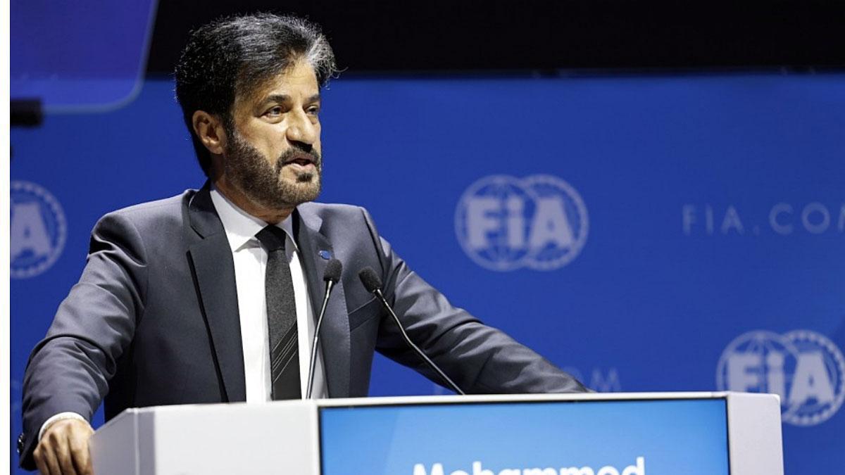 Mohammed Ben Sulayem, presidente de la FIA.