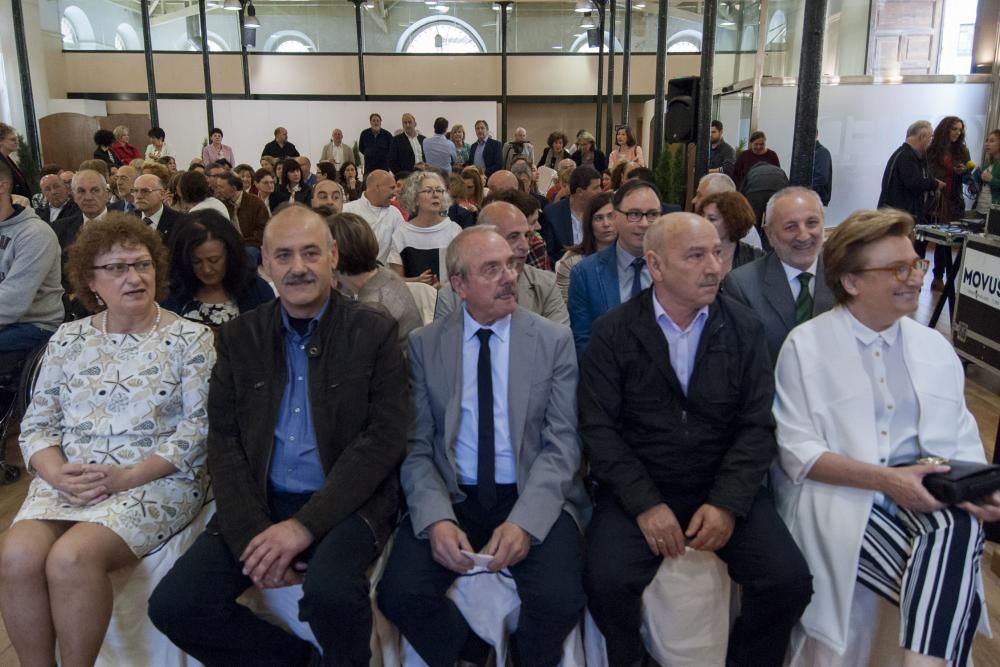 Homenaje a 47 funcionarios del Ayuntamiento de Oviedo