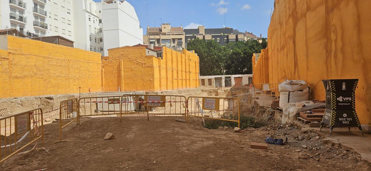 El solar en el que se construirá la residencia de estudiantes