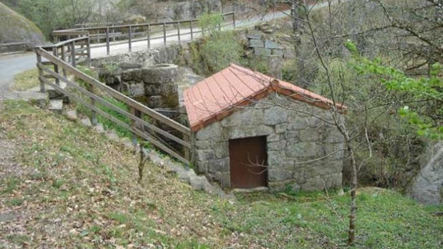 Molino restaurado, un ejemplo del aprovechamiento tradicional del agua.