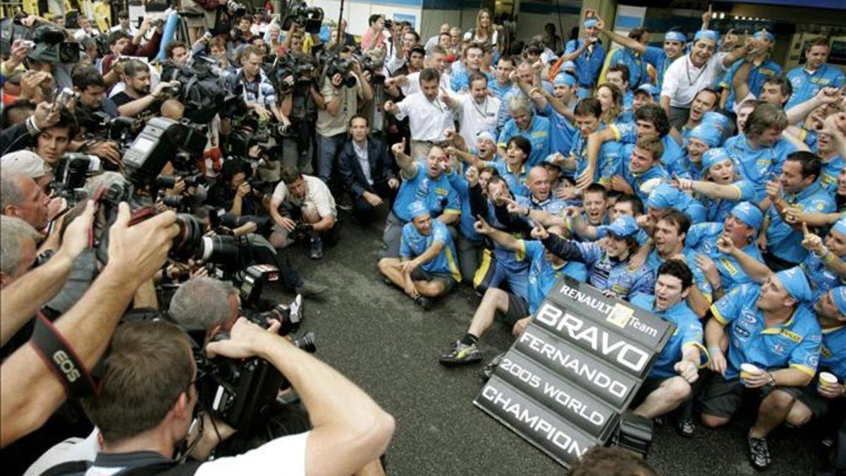 Alonso ganó sus dos títulos mundiales en Brasil