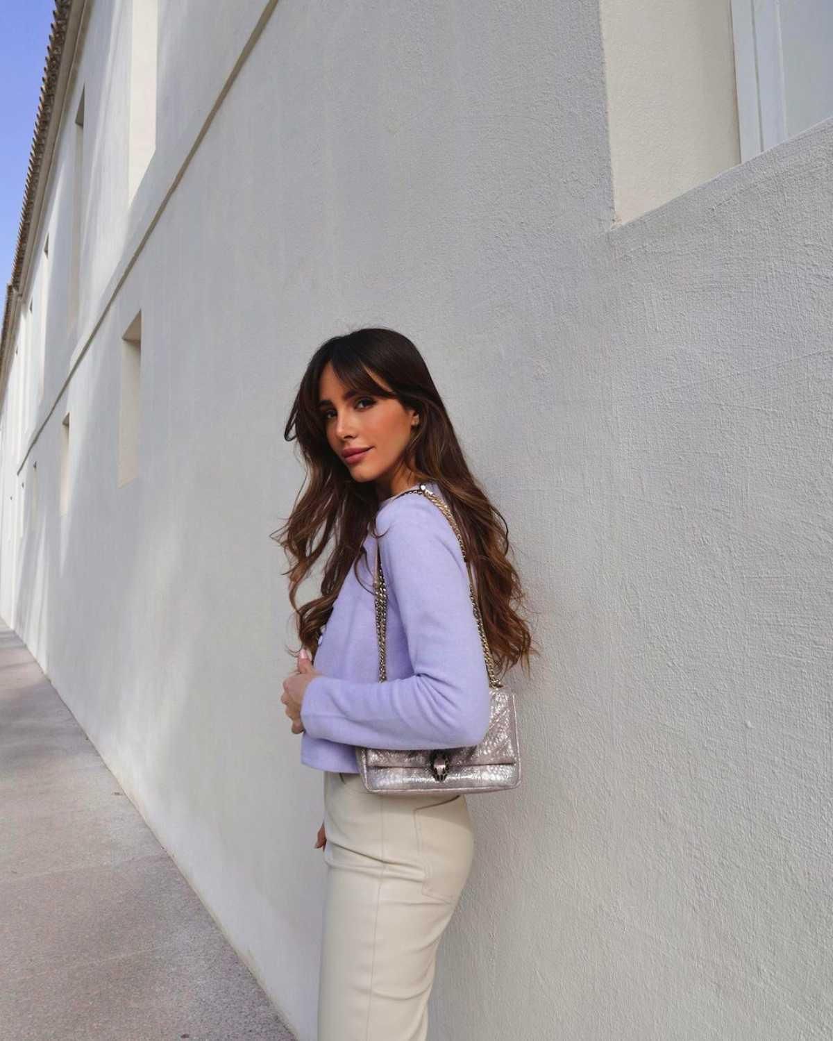 Rocío Osorno en su Instagram con chaqueta y pantalón de Zara