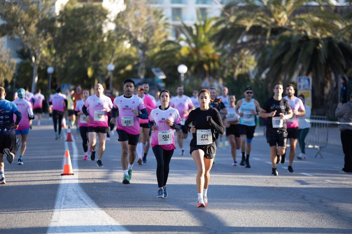 Imagen de la 5K Platja d’en Bossa disputada el pasado domingo