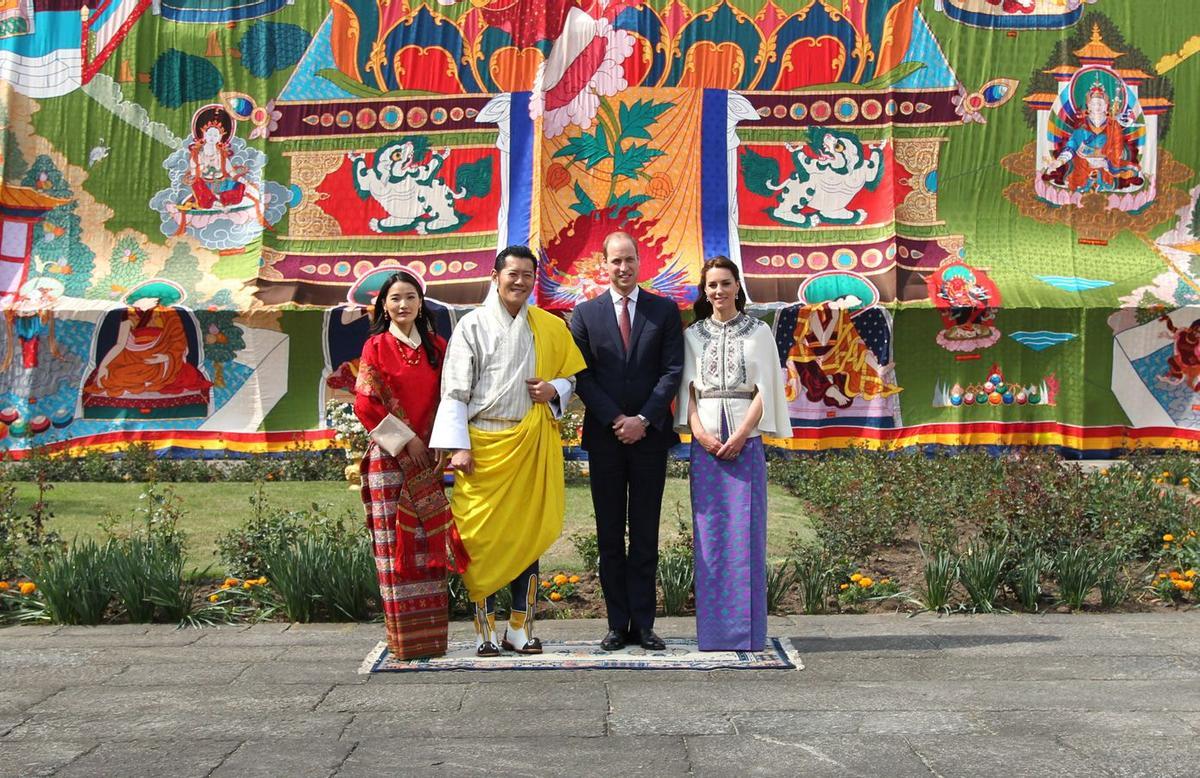 El tour de los duques de Cambridge por la India