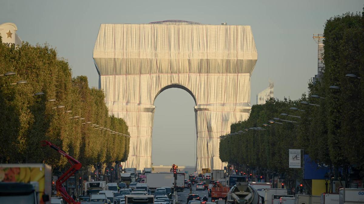 Arco del Triunfo empaquetado