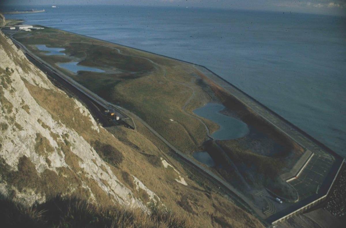 Samphire Hoe parque natural Eurotúnel Dover