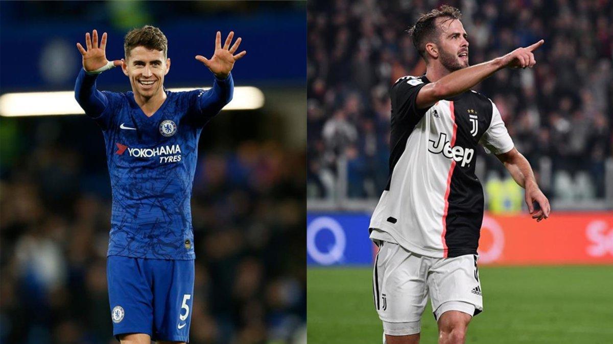 Jorginho y Pjanic podrían cambiar Juventus y Chelsea el próximo curso