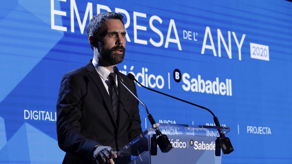 Intervenció de l’Hble Sr. Roger Torrent, Conseller d’Empresa