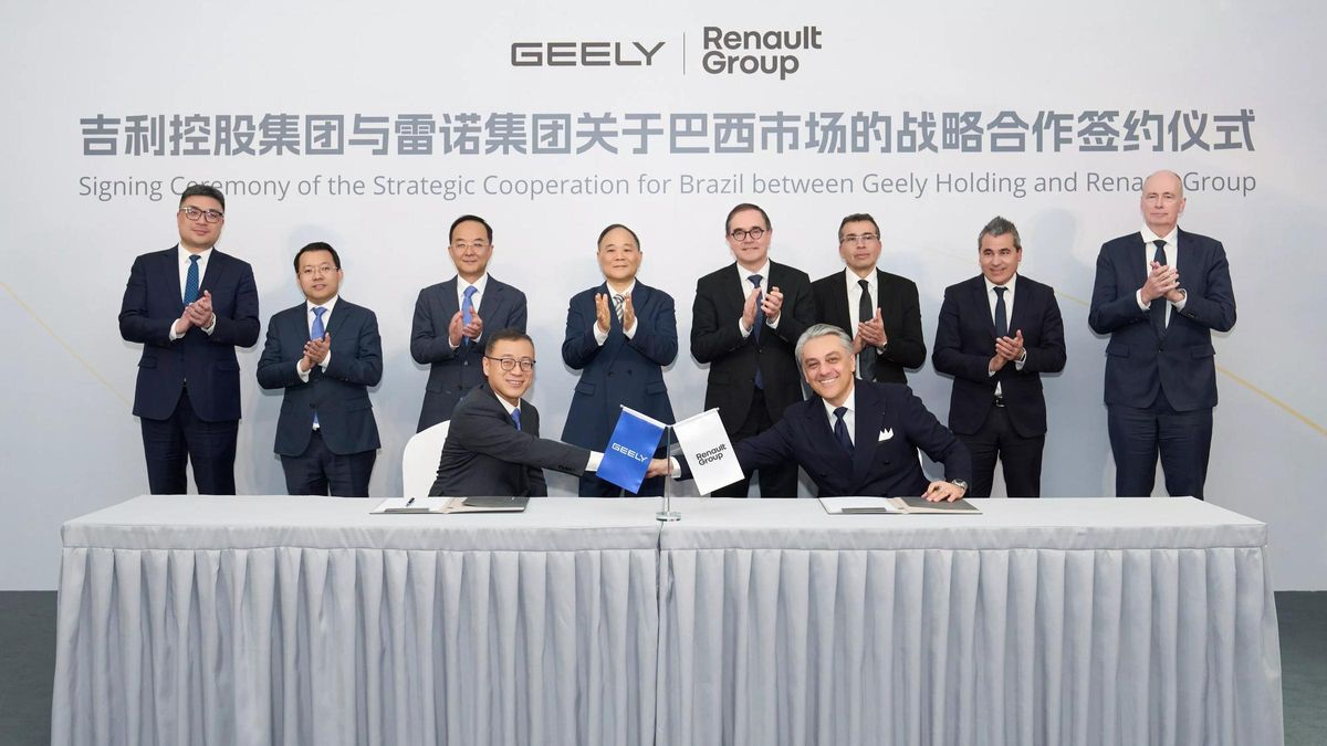 Luca de Meo en el acuerdo con Geely para Brasil