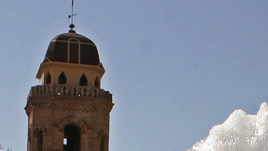 Campanario de la patrona de Lorca.