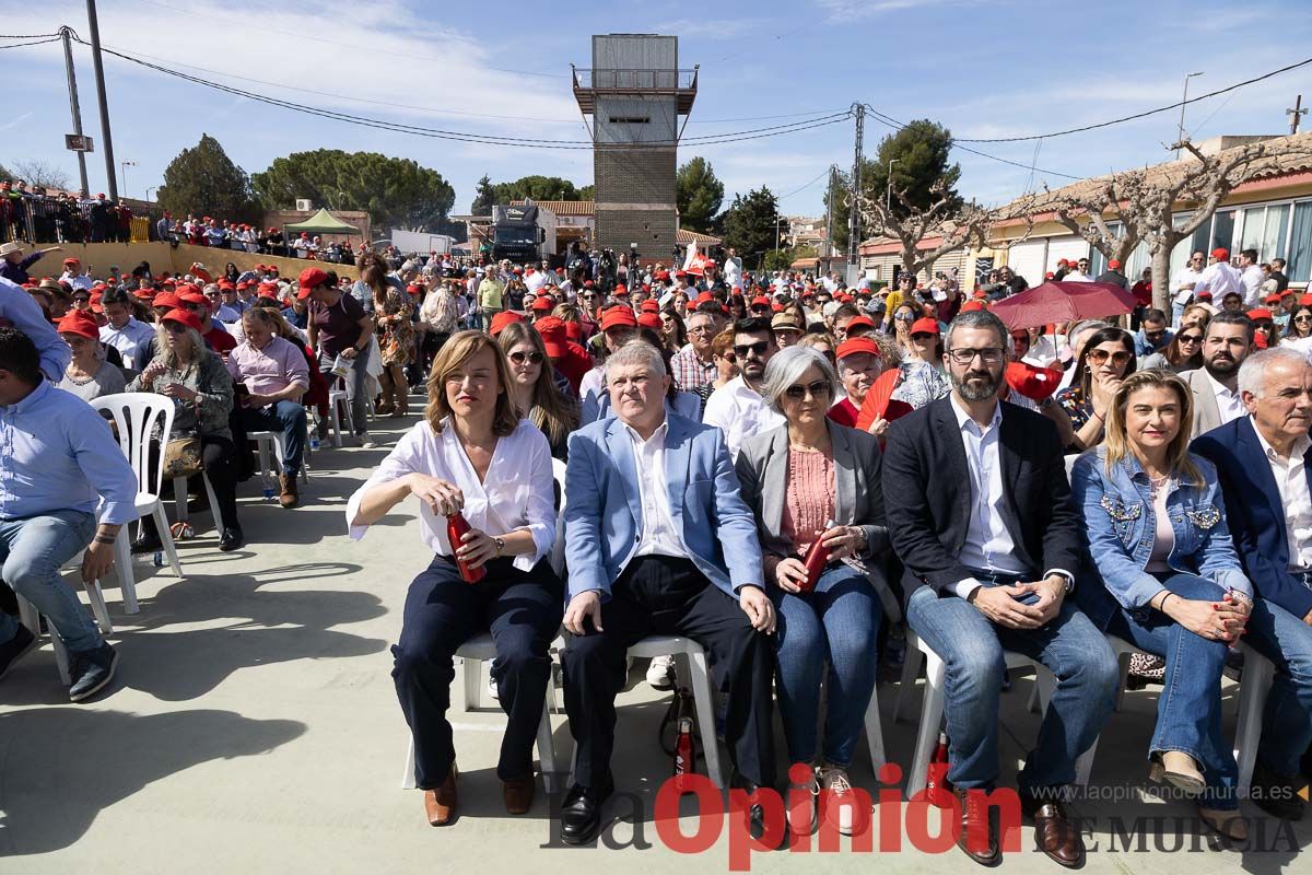 Presentación de José Vélez como candidato del PSOE a la presidencia de la Comunidad